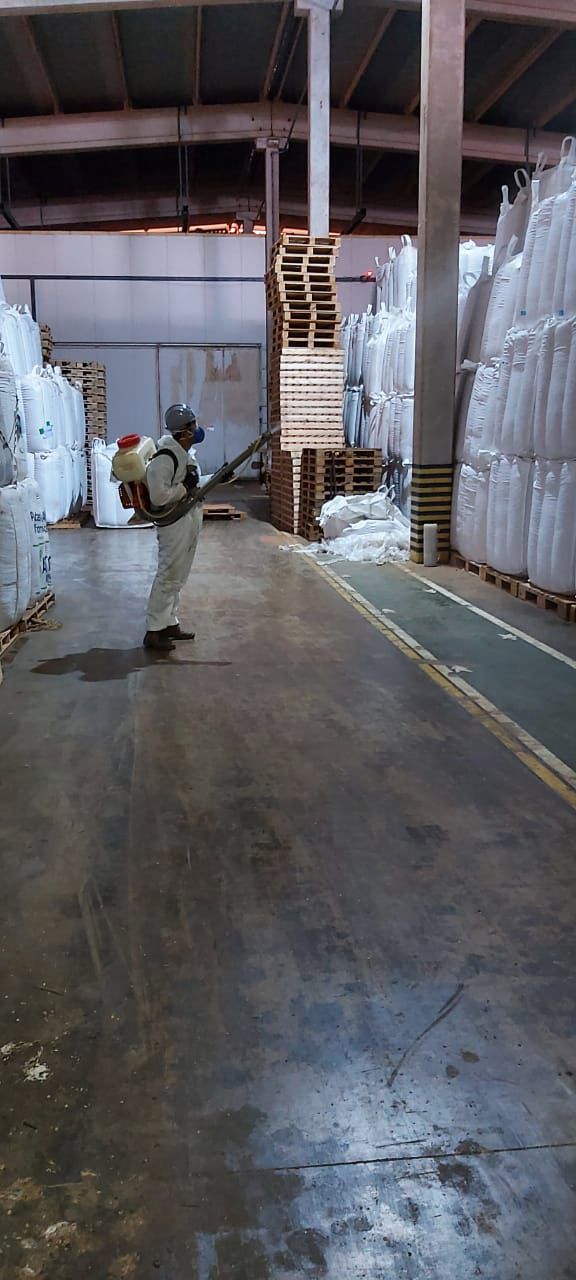 Imagem do serviço Controle de Pragas e Expurgo em Silos e Armazéns de Grãos